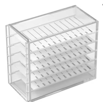 Guarda pestañas de acrílico (accesorios)
