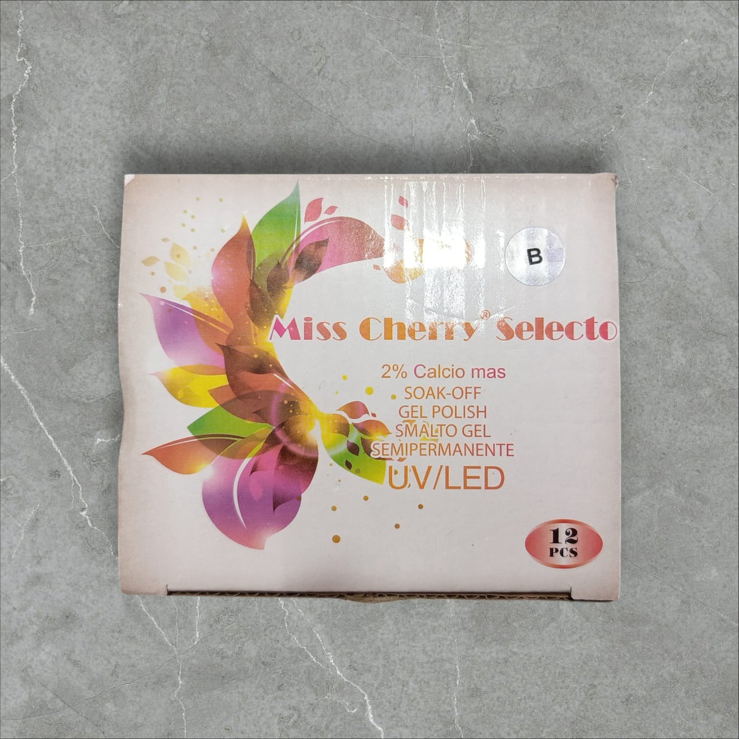 Gamas de Gel semipermanente Miss Cherry 12 piezas (GAMA)