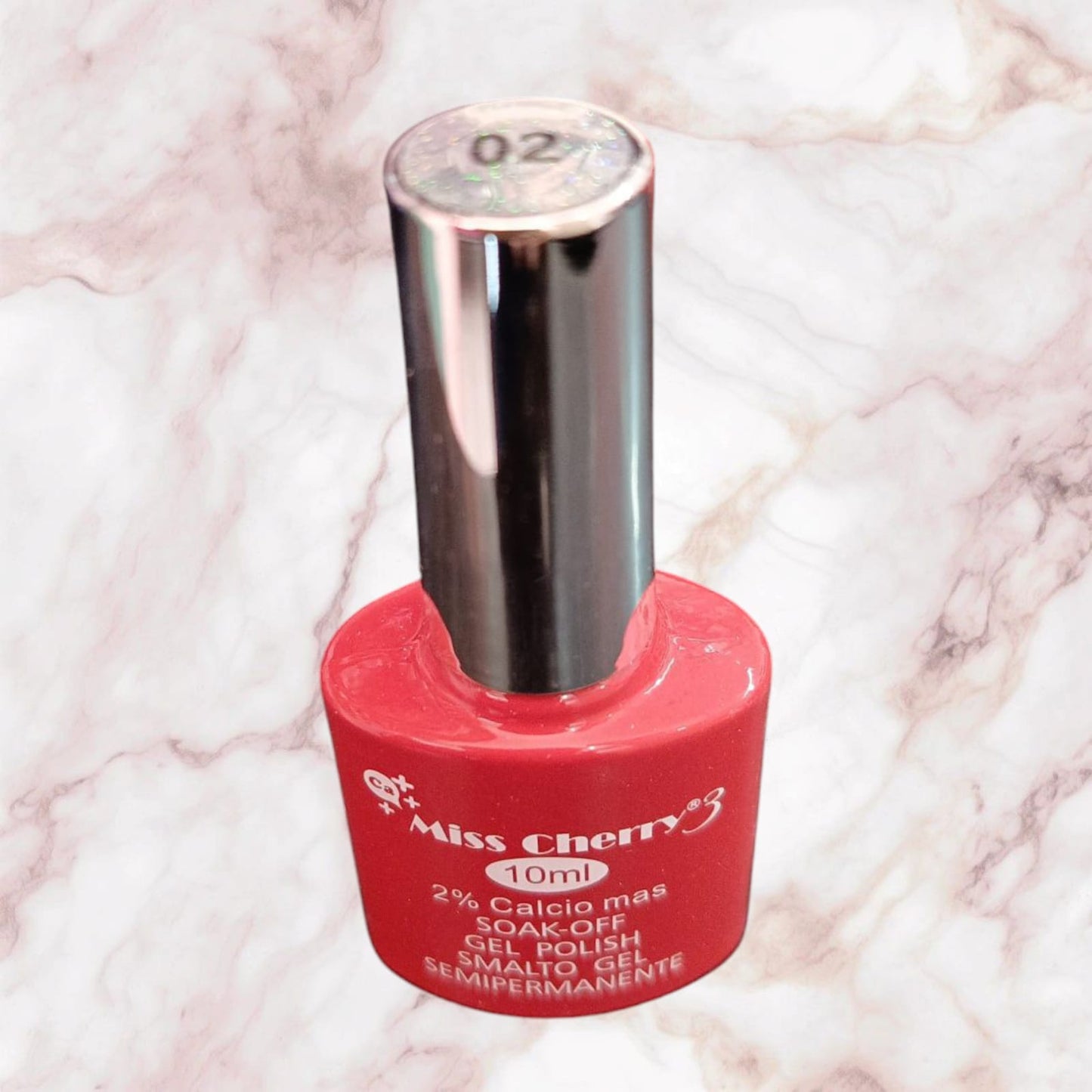 Gel semipermanente Miss Cherry Red A (POR PIEZA)