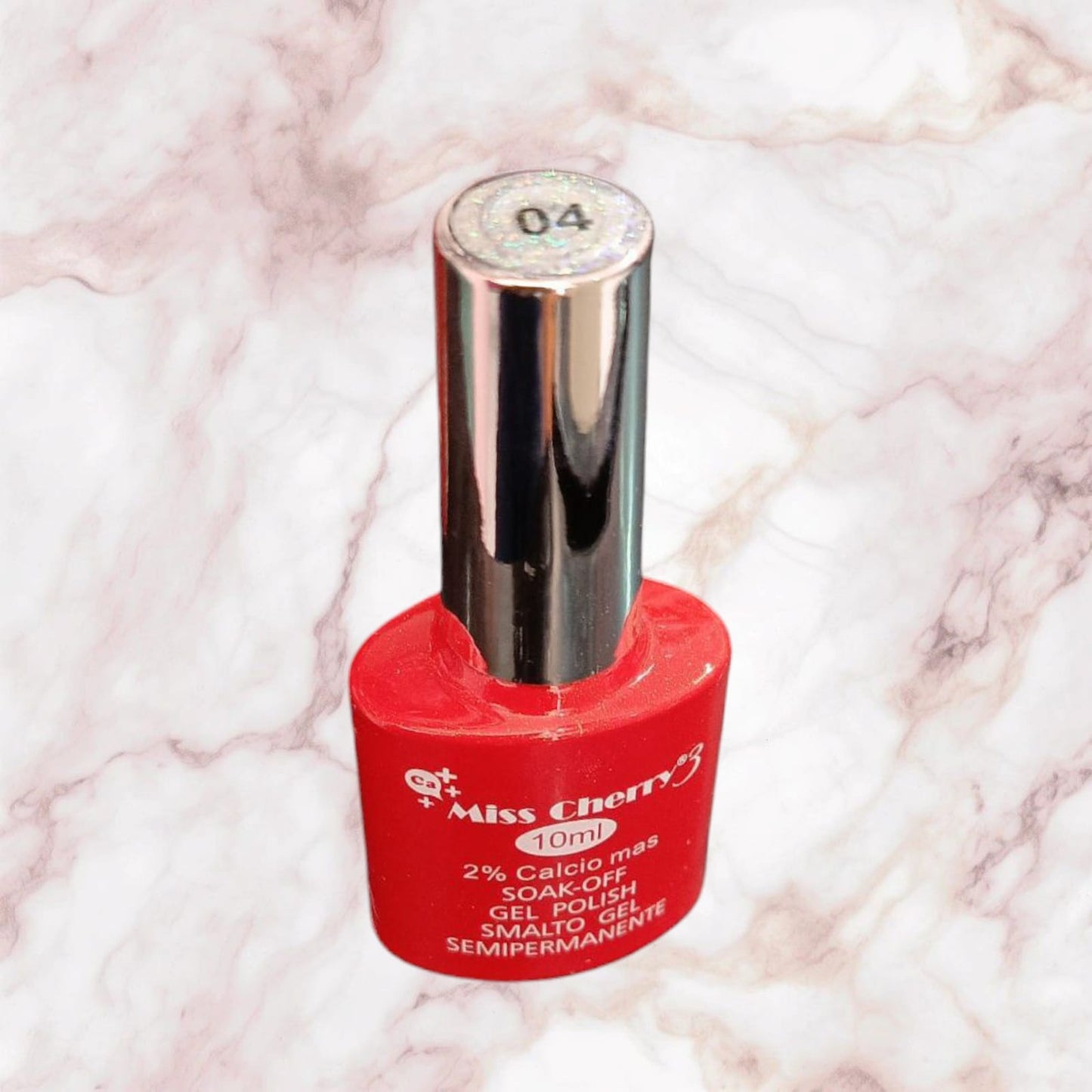 Gel semipermanente Miss Cherry Red A (POR PIEZA)