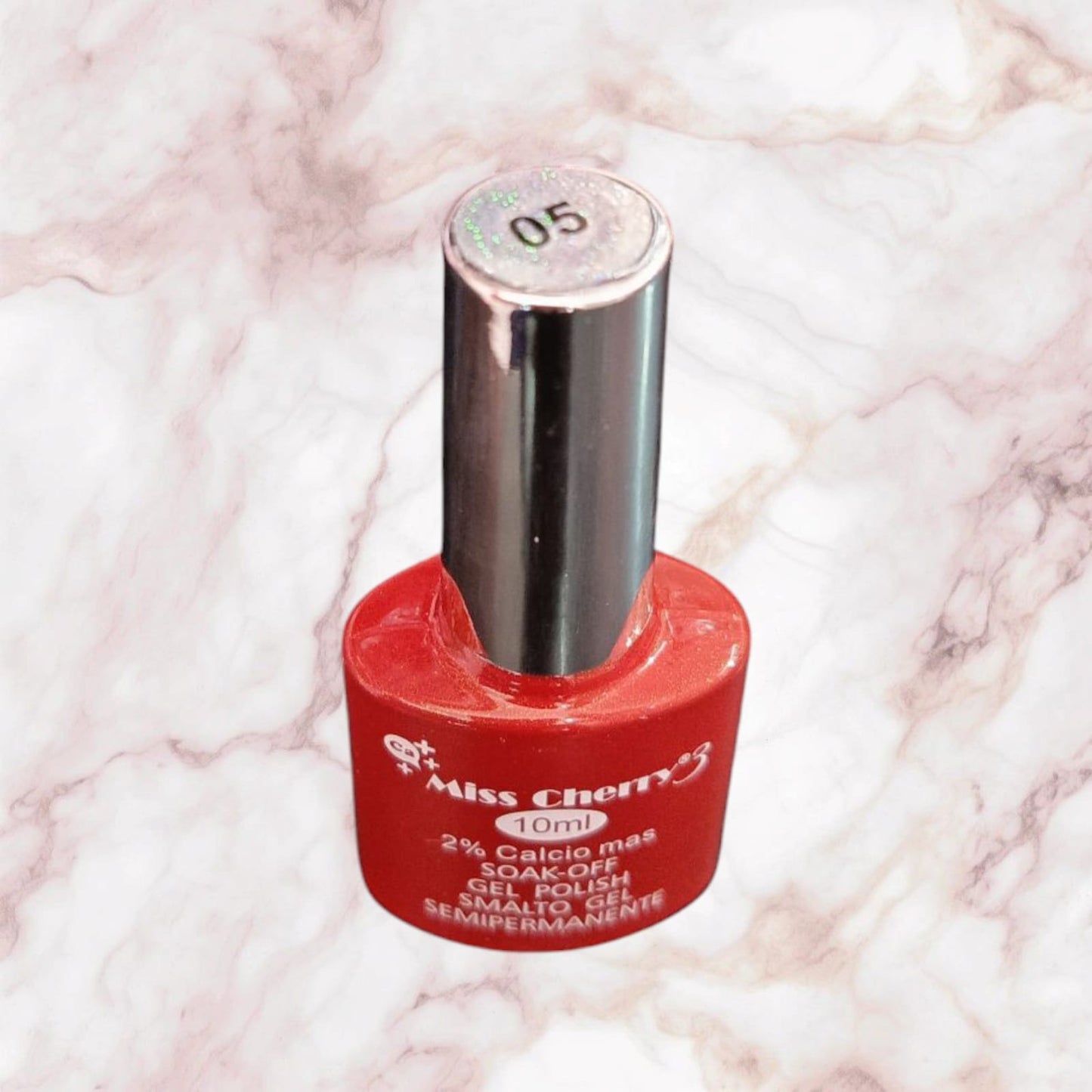 Gel semipermanente Miss Cherry Red A (POR PIEZA)