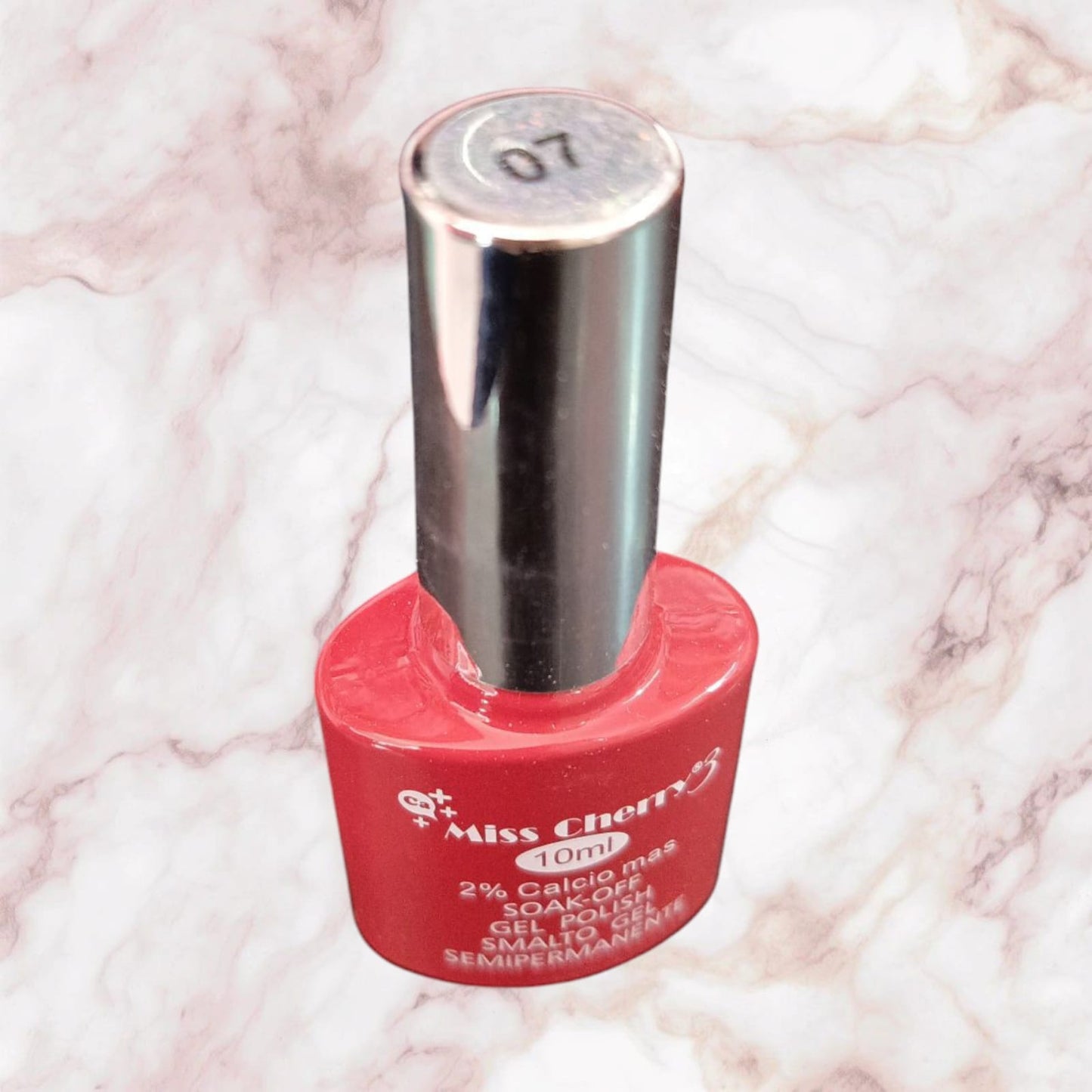 Gel semipermanente Miss Cherry Red A (POR PIEZA)