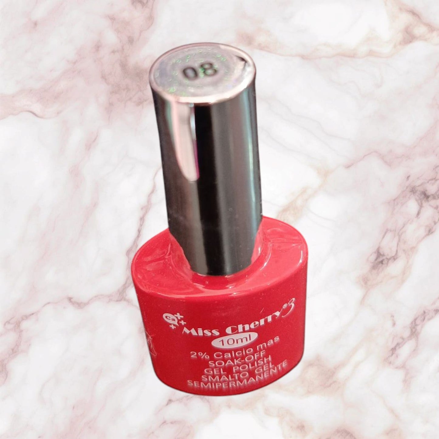 Gel semipermanente Miss Cherry Red A (POR PIEZA)