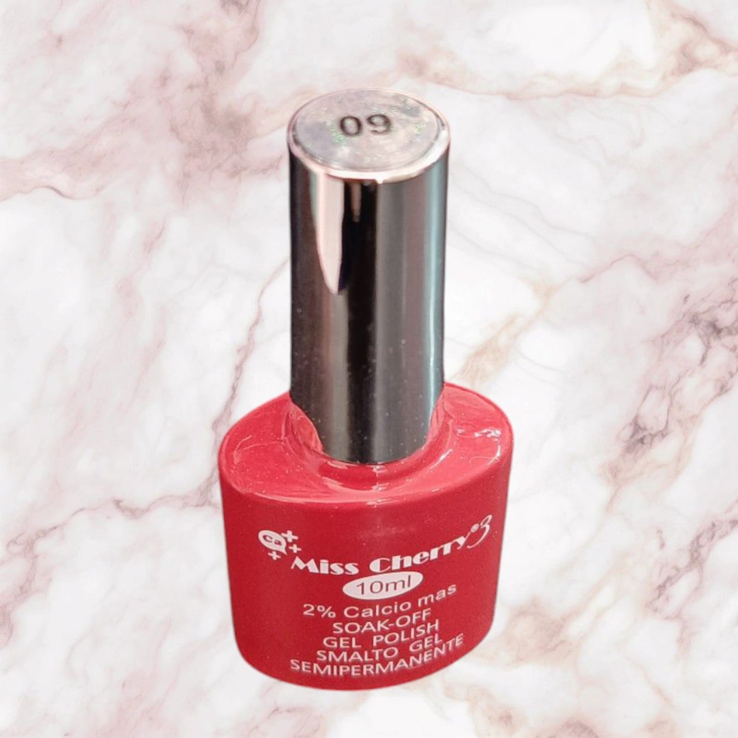 Gel semipermanente Miss Cherry Red A (POR PIEZA)