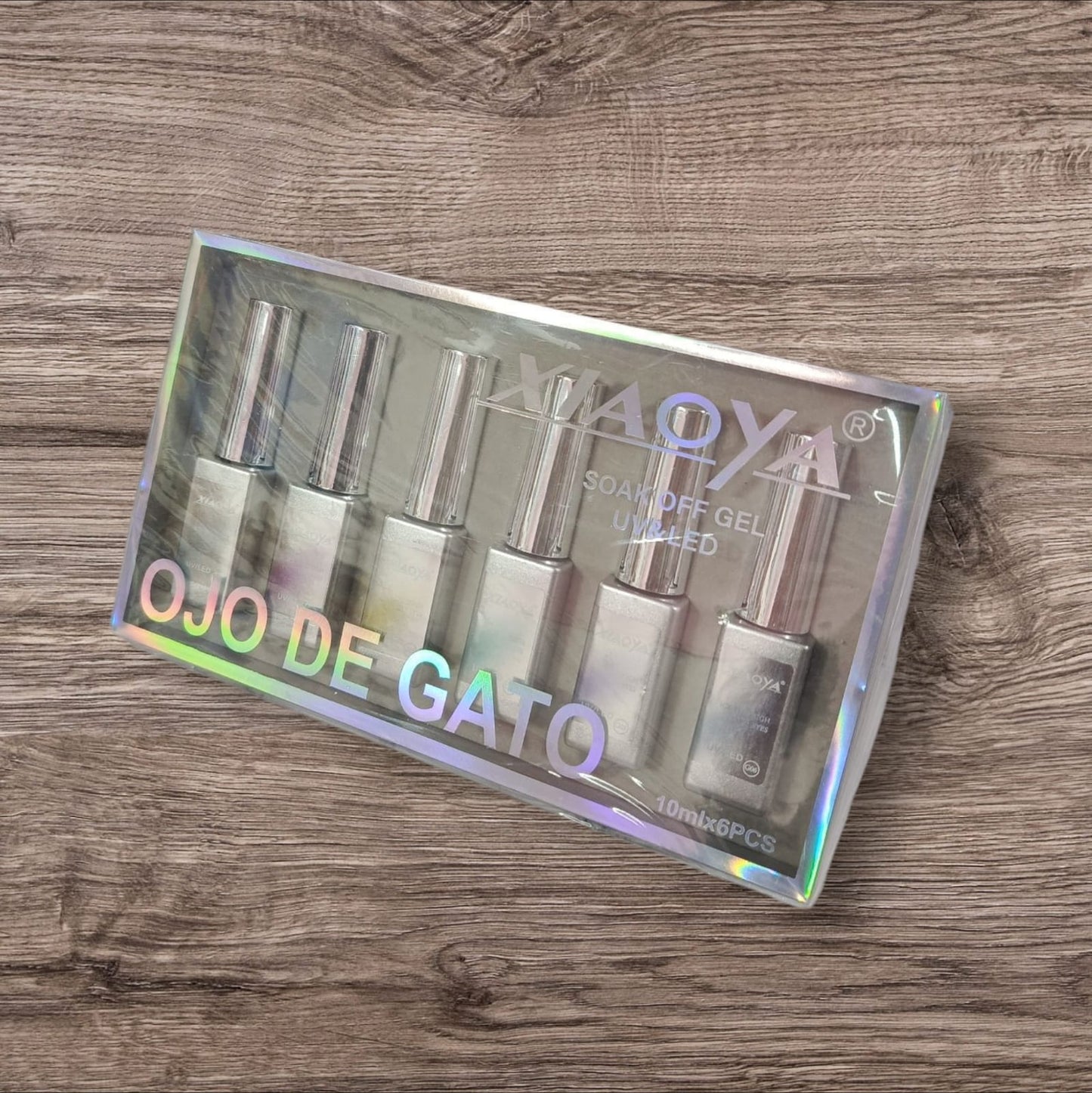 Gamas de Gel de Efecto Ojo de gato Xiaoya (6 piezas)