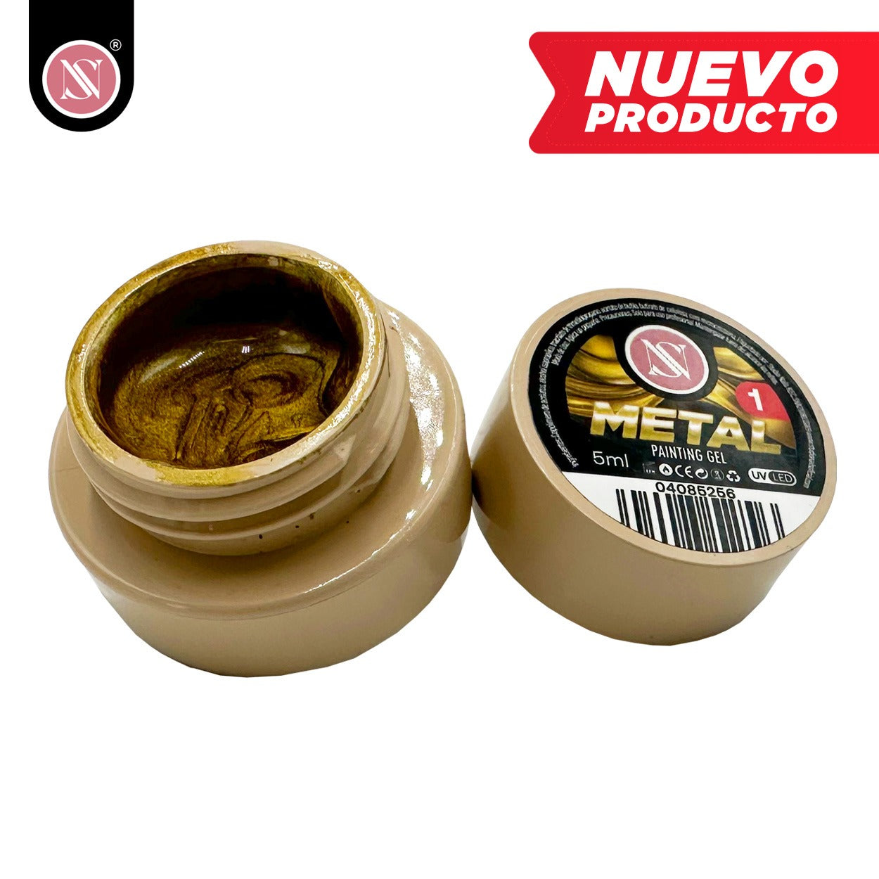 Metal Painting Gel 5ml – | Efecto Ultra Metálico StudioNails