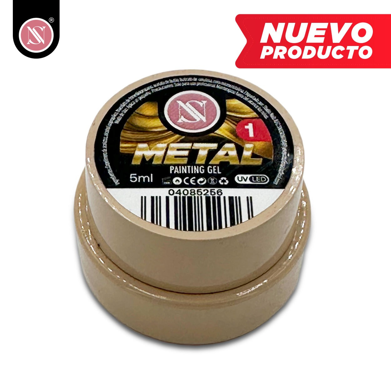 Metal Painting Gel 5ml – | Efecto Ultra Metálico StudioNails