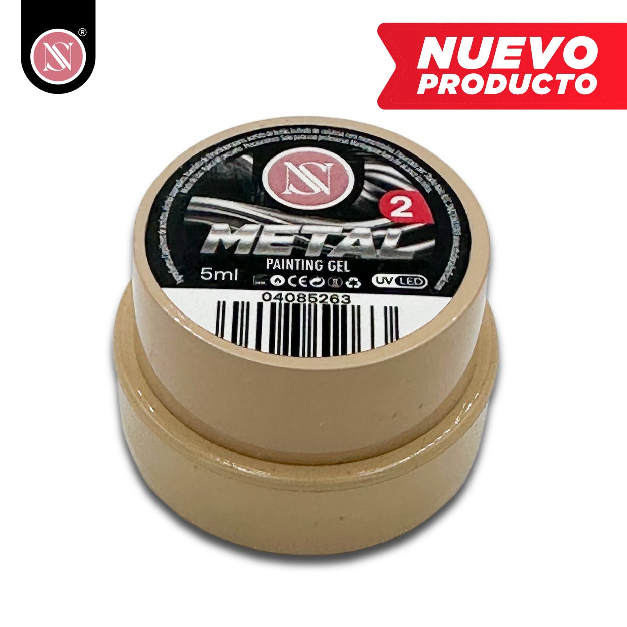 Metal Painting Gel 5ml – | Efecto Ultra Metálico StudioNails
