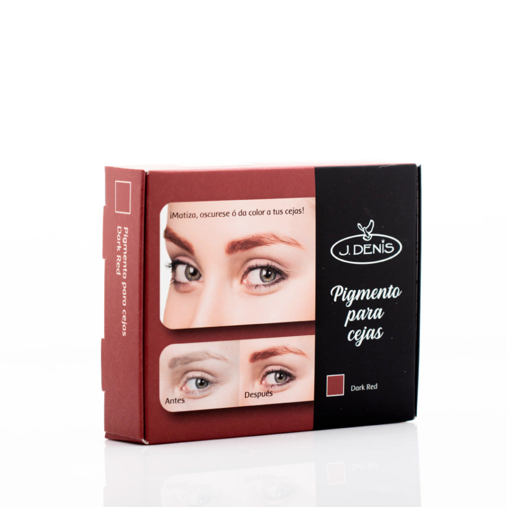 Pigmento (Henna) para cejas Dark Red J Denis