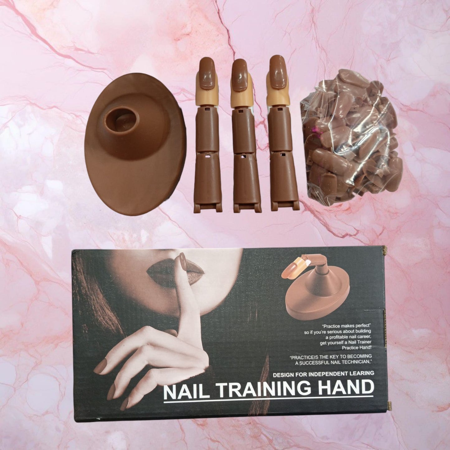 Dedos articulados de practica