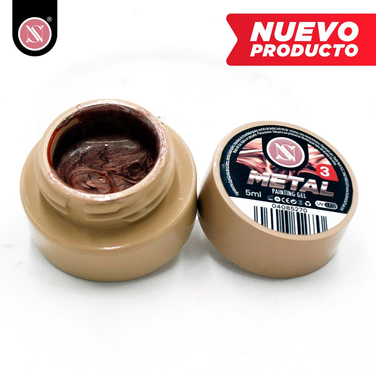 Metal Painting Gel 5ml – | Efecto Ultra Metálico StudioNails