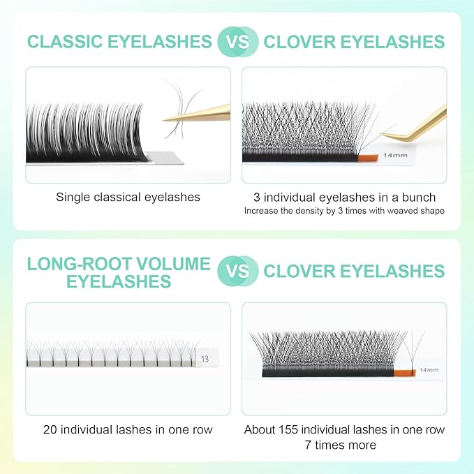 Blister nagaraku Doble YY C o D 0.07 mm 8-15 mix (extensiones)