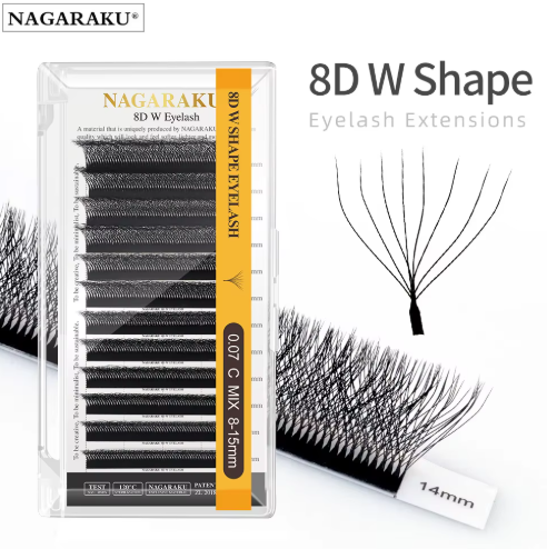 Nagaraku 3D/4D/5D - Fibras tecnológicas 0.07 mm POR MEDIDA (extensiones)