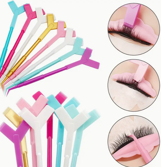 Palitos para rizar pestañas, con cepillo y peine para pestañas, Lifting (accesorios)
