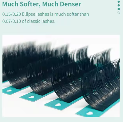 Extensiones DiyDay Pemium Ellipse Lashes o Flat (cola de sirena)