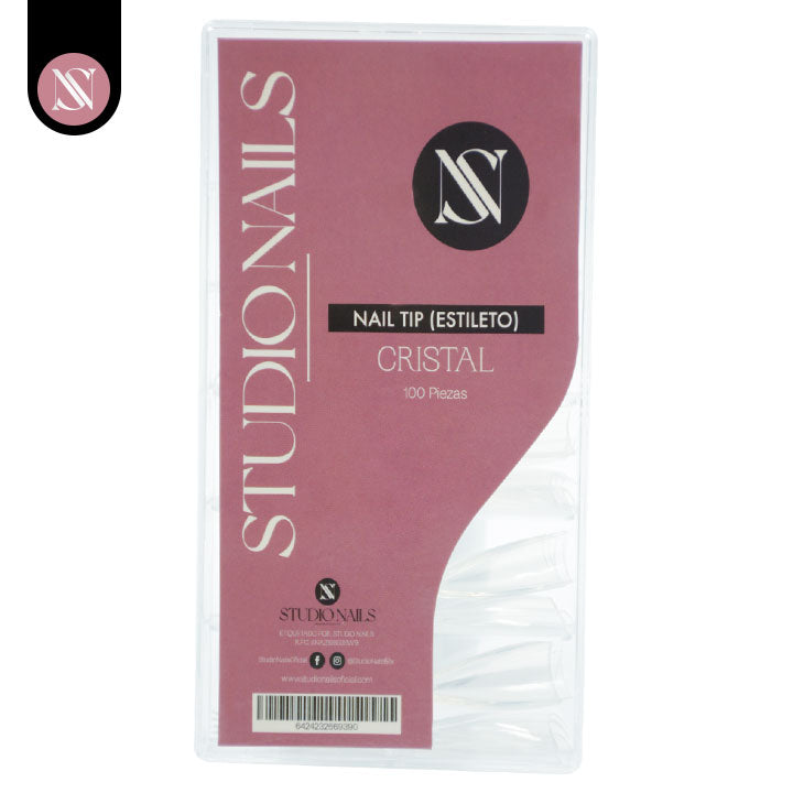 Tip Estileto 100pz StudioNails