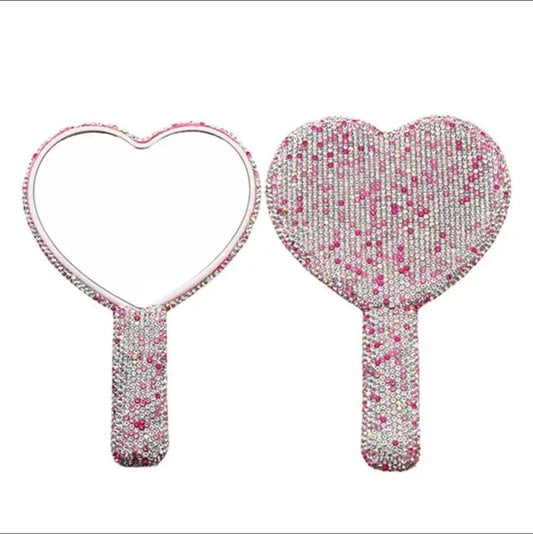 Espejo grande en forma de corazón (accesorios)