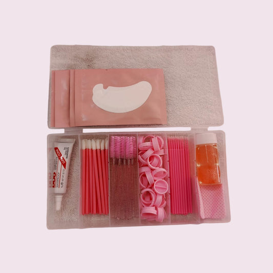 Kit inicial de extensión de pestañas (insumos)