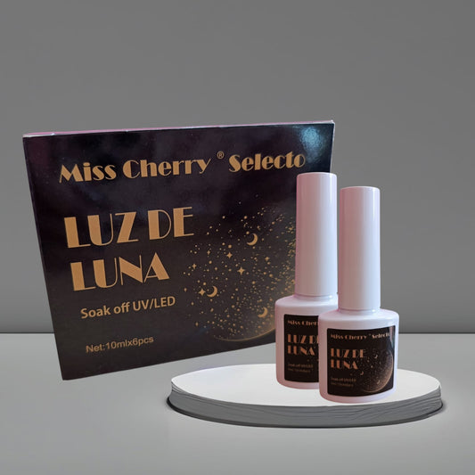 Gamas de Gel de Efecto Luz de Luna Miss Cherry (6 piezas)
