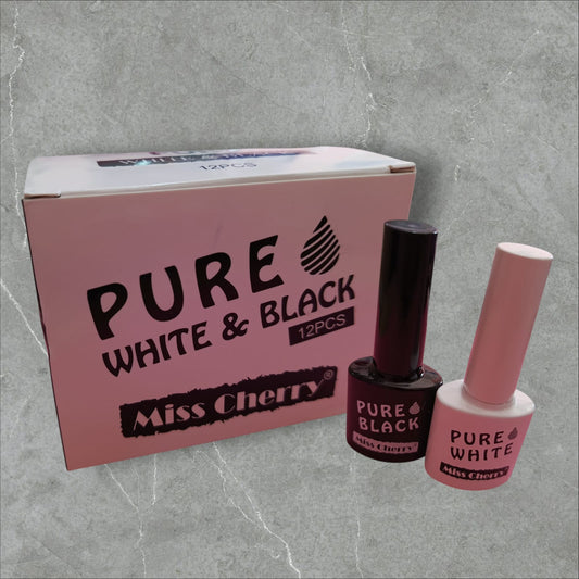 Gamas Blanco y Negro Miss Cherry Super Pigmentado