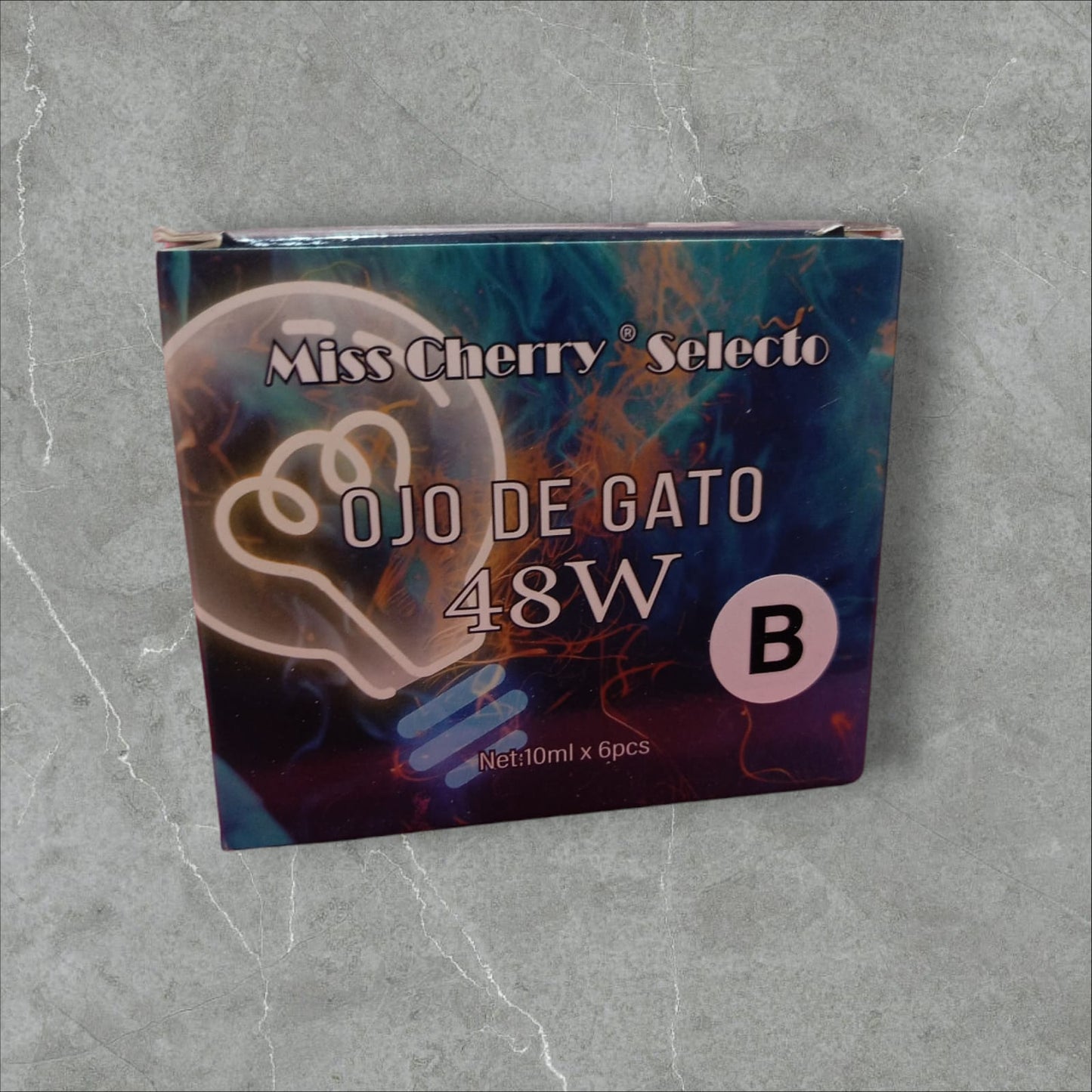 Gamas de Gel de Efecto Ojo de gato Miss Cherry (6 piezas)