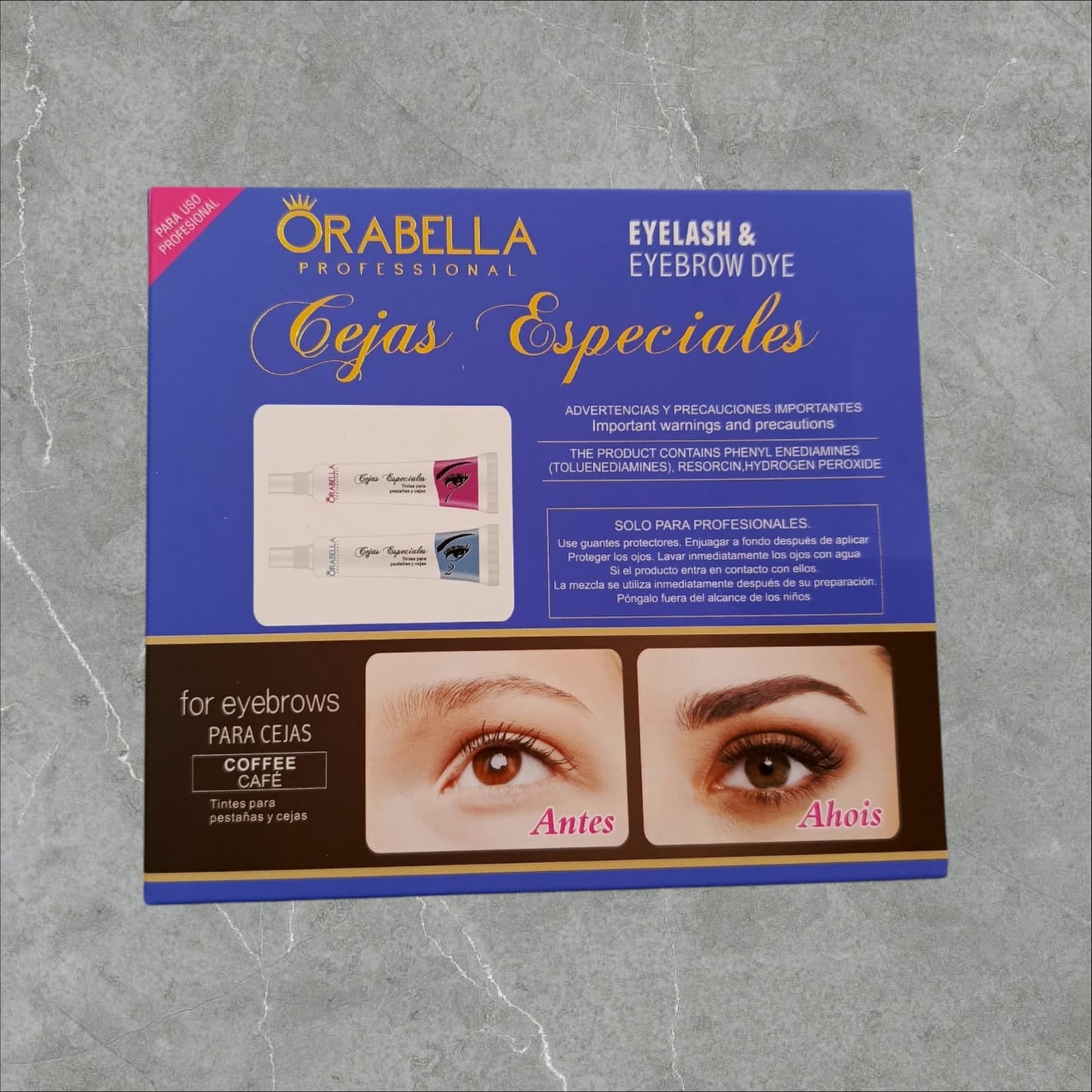 Tinta Henna para Ceja Orabella (insumos)