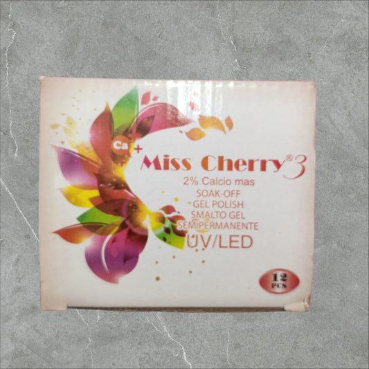Gel semipermanente Miss Cherry 3 (POR PIEZA)