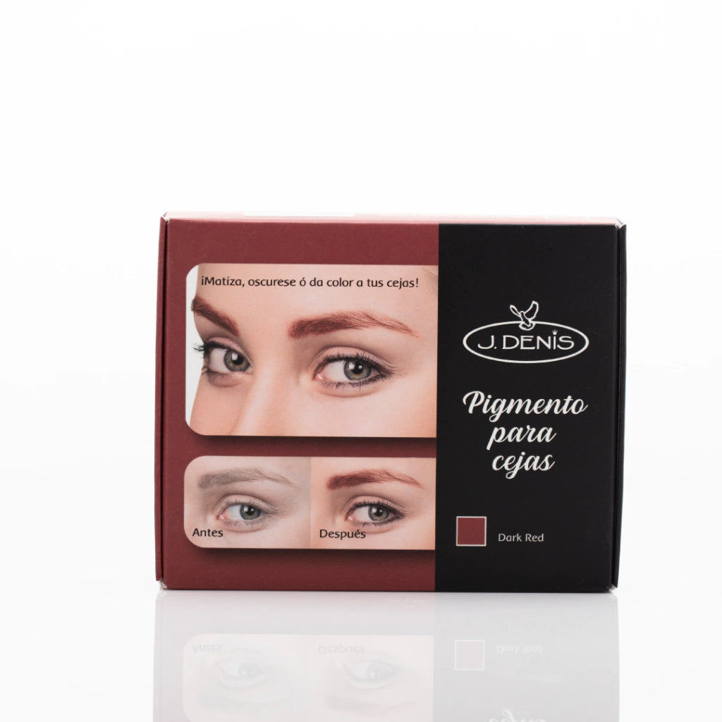Pigmento (Henna) para cejas Dark Red J Denis
