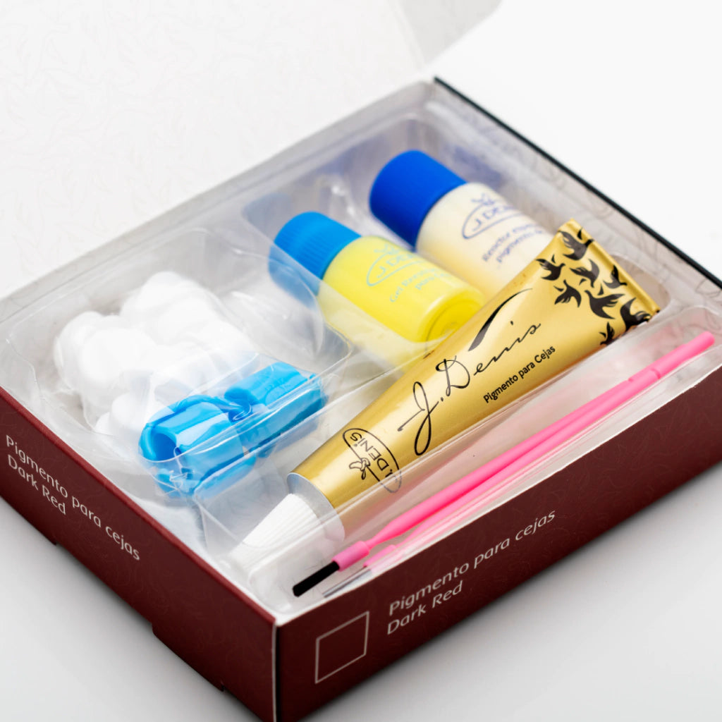 Pigmento (Henna) para cejas Dark Red J Denis