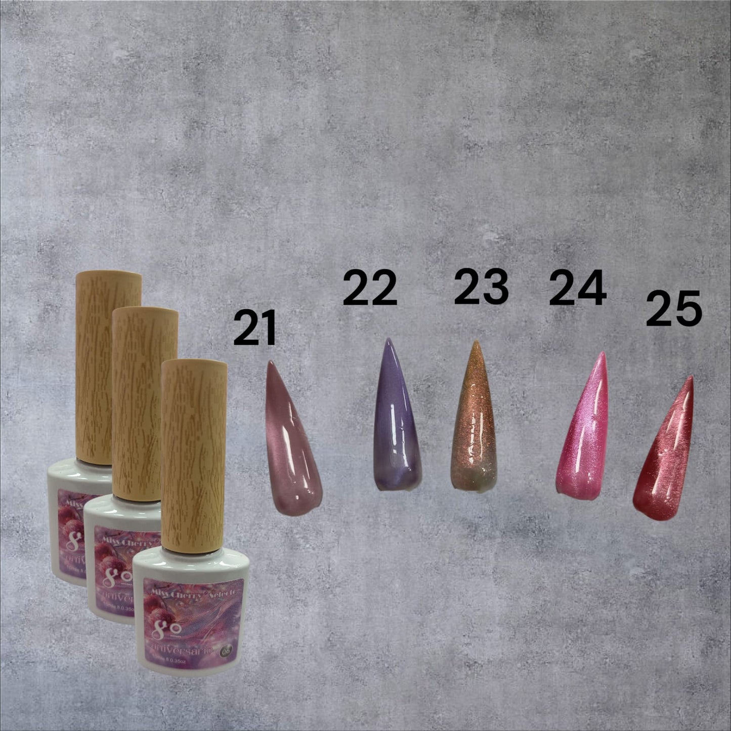 Gel de Efecto Ojo de gato Miss Cherry 8° aniversario (por piezas)