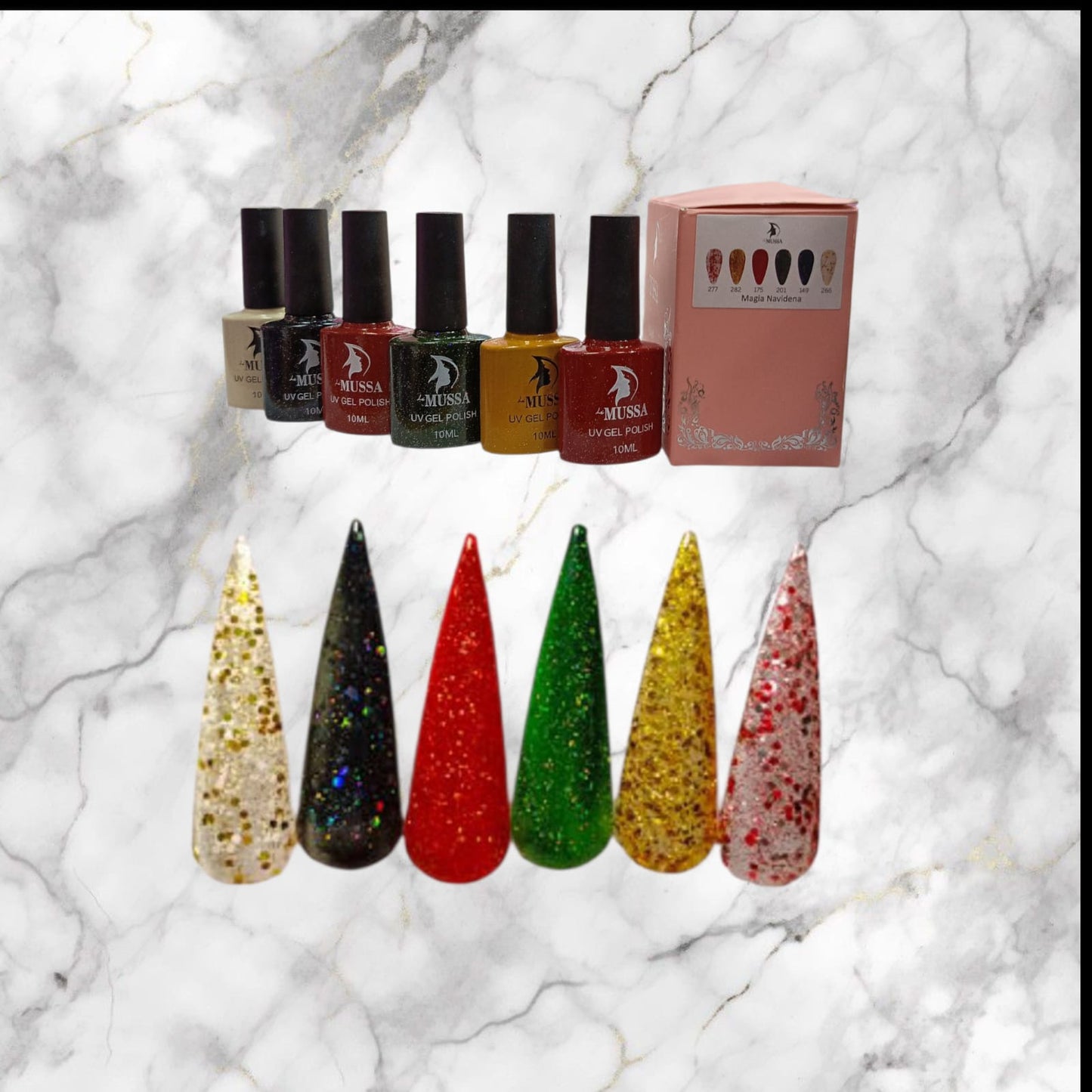 Gamas de Gel semipermanente Mussa