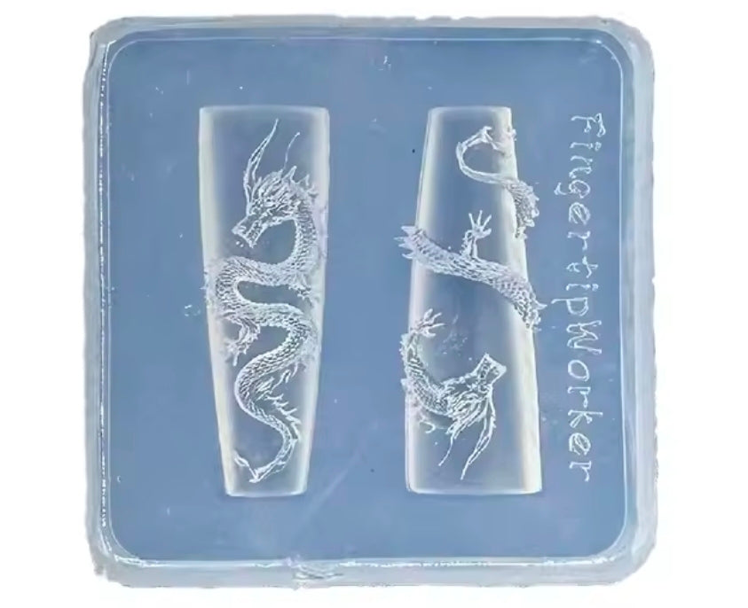 Moldes de silicon para nail art