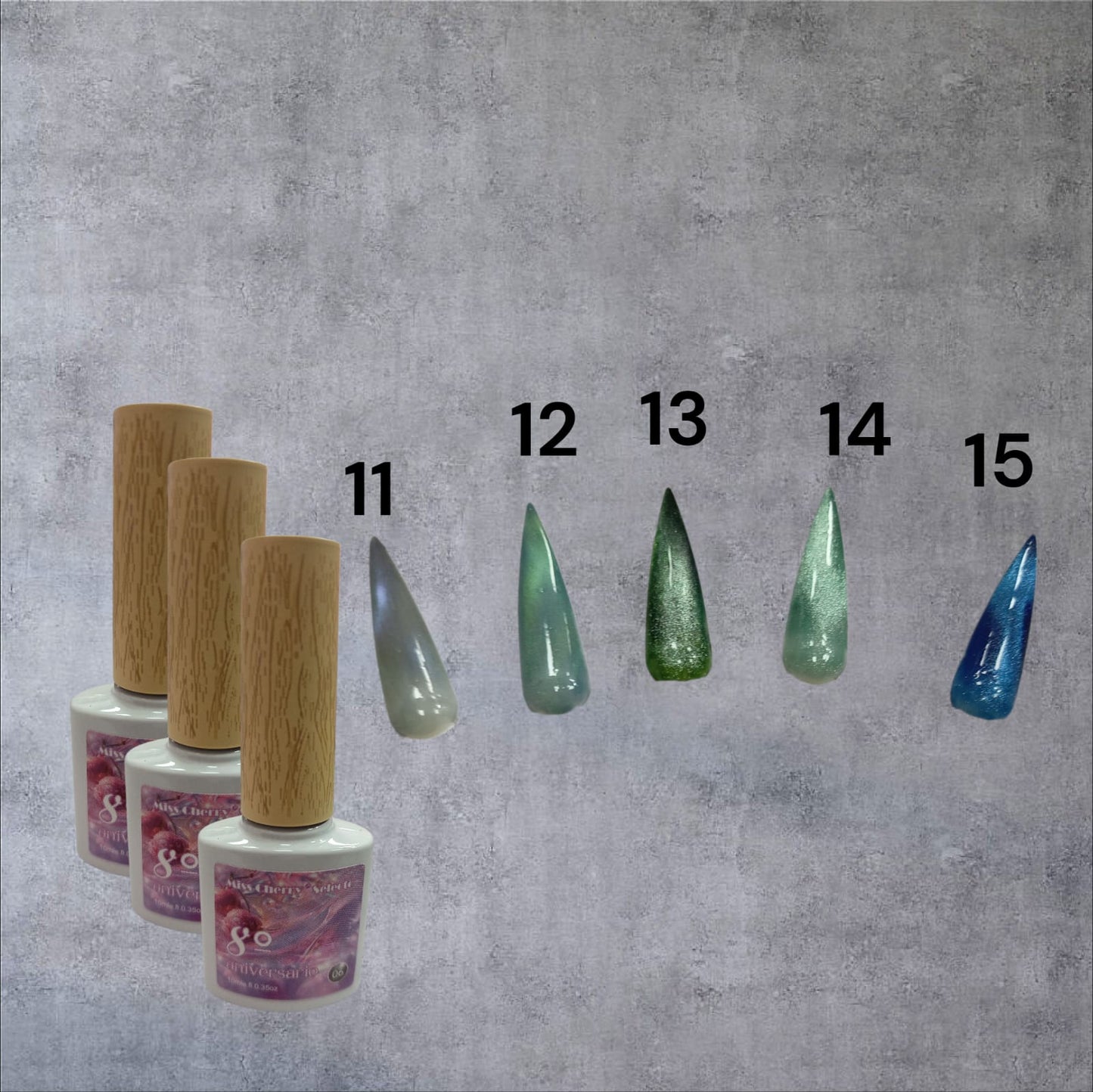 Gel de Efecto Ojo de gato Miss Cherry 8° aniversario (por piezas)