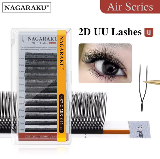 Blister nagaraku U forma YY 2D D 0.07 mm 8-15 mm (extensiones)