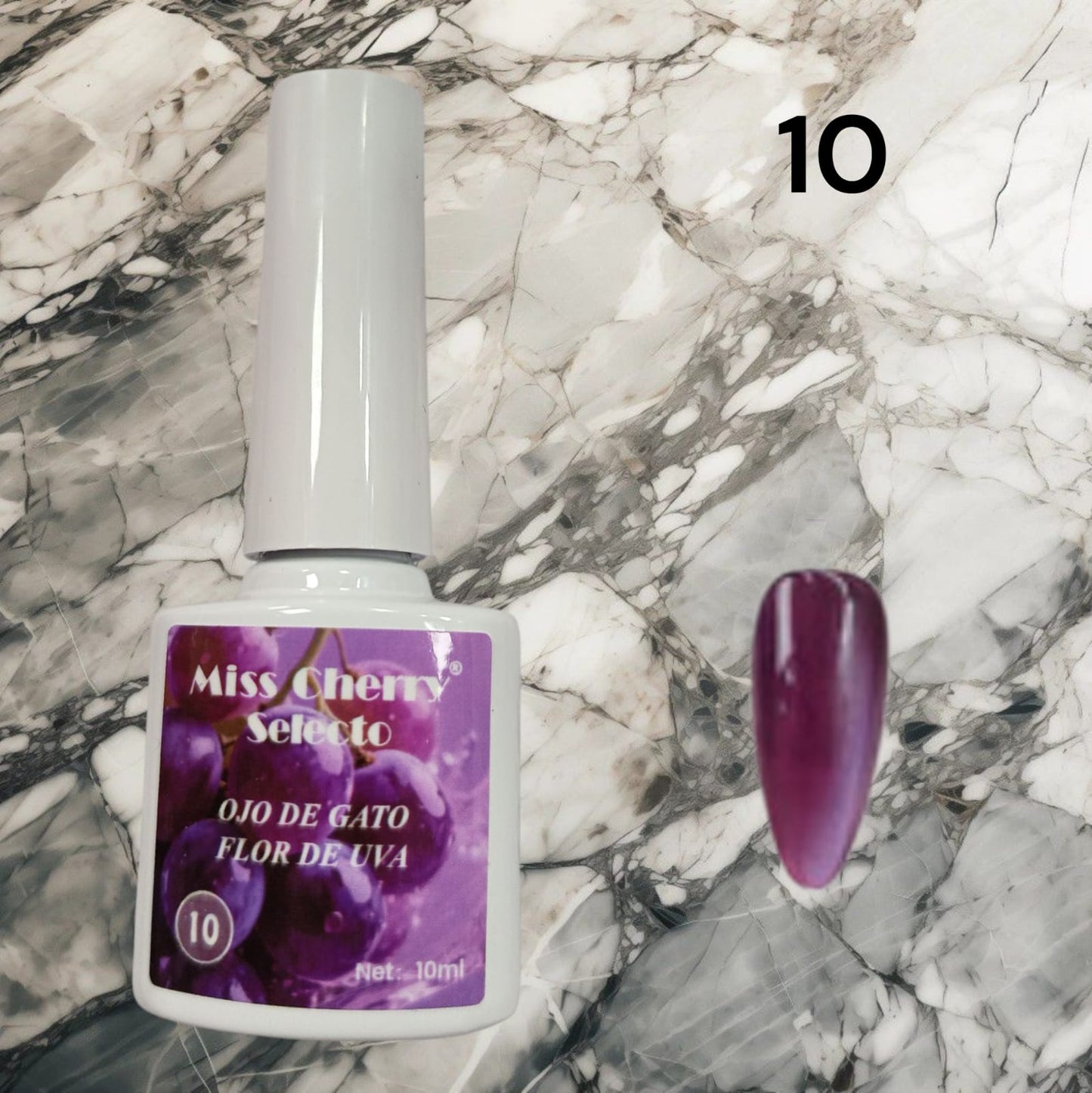 Gel de Efecto Ojo de gato Miss Cherry Flor de uva (por piezas)