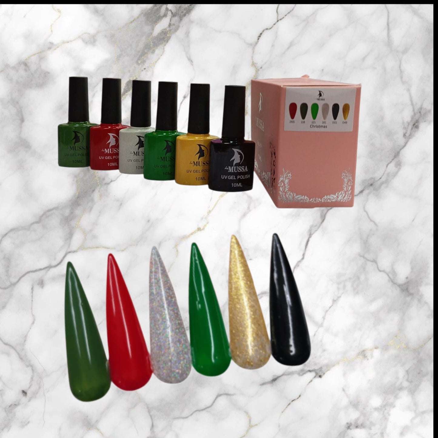 Gamas de Gel semipermanente Mussa